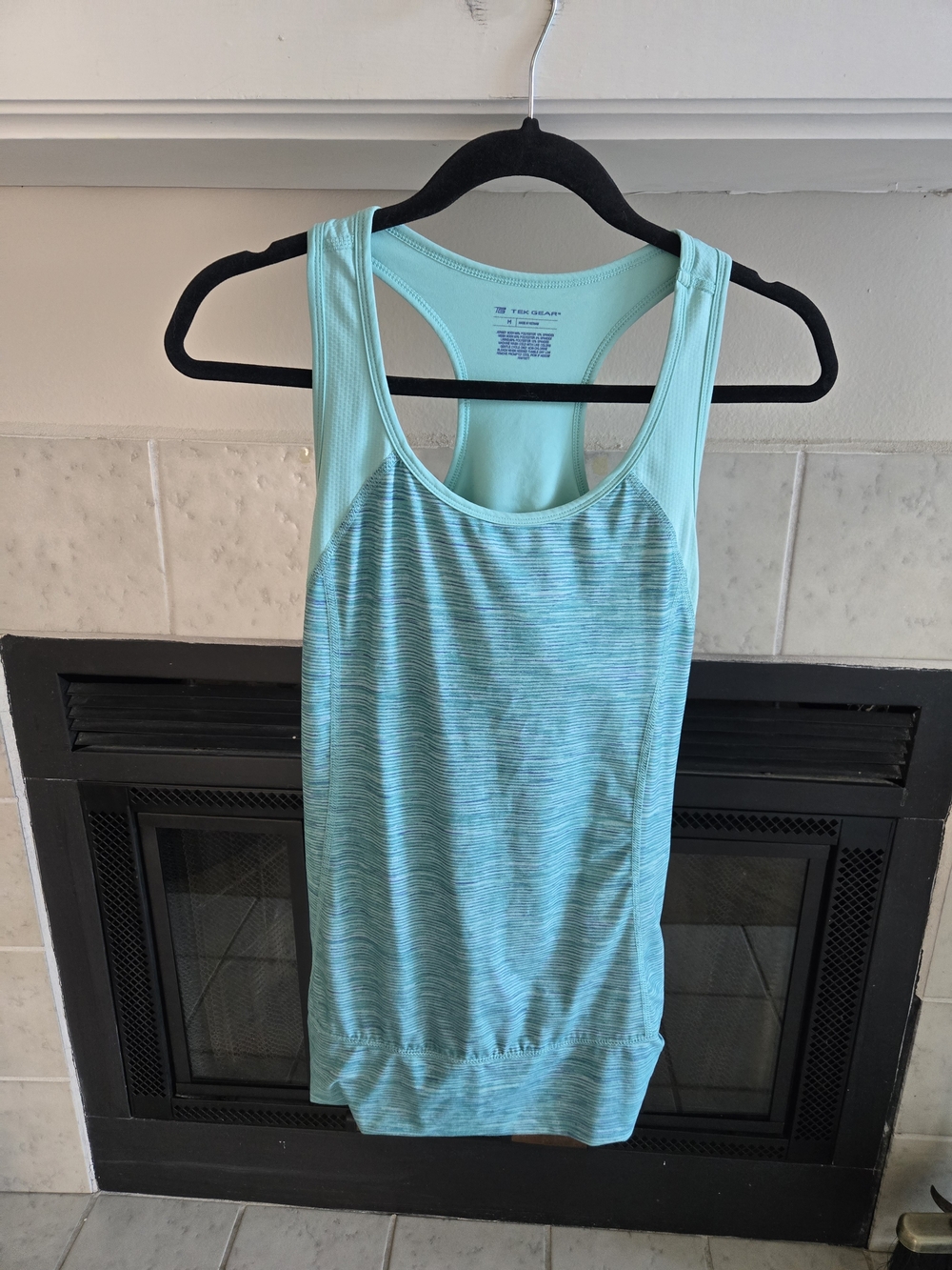 tek gear Light Aqua Racerback Performance Tank